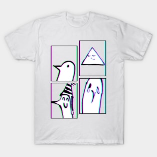 PUNPUN 2 SAD JAPANESE ANIME AESTHETIC T-Shirt